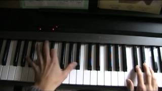 COMMENT JOUER men allez piano CANARDO TAL [upl. by Ardisi30]