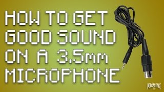 How to Improve Audio From a 35mm Microphone [upl. by Prisca]