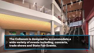 Architecture designs for the new State Fair Arena [upl. by Elkin218]