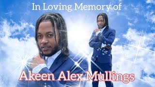 Akeem Alex Mullings Funeral Service [upl. by Animor]