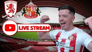 MIDDLESBROUGH vs SUNDERLAND  LIVE REACTION [upl. by Etteroma]