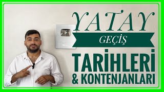 YATAY GEÃ‡Ä°Åž TARÄ°HLERÄ° YÃ–K YATAY GEÃ‡Ä°Åž TARÄ°HLERÄ° VE KONTENJANLARI NEREDE amp NE ZAMAN YAYINLANACAK [upl. by Roma]