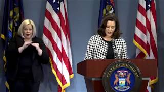 April 20 Governor Whitmer Press Conference [upl. by Aryahay]