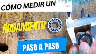 ¿Cómo medir un RODAMIENTO Identificación y Características [upl. by Muriah174]