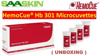 HemoCue® HB 301 Microcuvettes  UNBOXING  111801  HemoCue Point of Care Testing [upl. by Phillips]