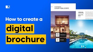 How to Create a Digital Brochure  Flipsnackcom [upl. by Ahsieka185]