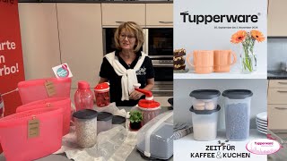 Tupperware Angebote Oktober 2024 quotZeit für Kaffee amp Kuchenquot [upl. by Dott548]