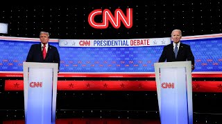 Highlights from the first presidential debate in 180 seconds [upl. by Leroy]