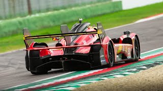 Ferrari 499P LMH Testing at Imola ahead of the 2024 WEC Italian round [upl. by Ahseat]