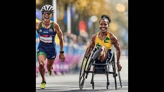 Madison de Rozario wins wheelchair marathon at Paralympics 2024 Podcast [upl. by Segal483]