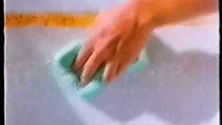 Jif cleaning product 1989 commercial  New Zealand  motion graphics [upl. by Nirak352]