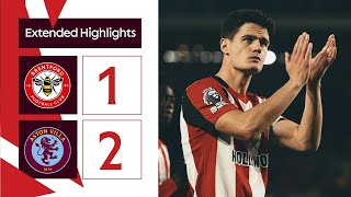 Brentford 12 Aston Villa  Extended Premier League Highlights [upl. by Ynnij]