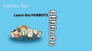 FANBOYS Coordinating Conjunctions [upl. by Lynna335]