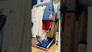 Walking Treadmill dance shuffledance funny [upl. by Stovall]