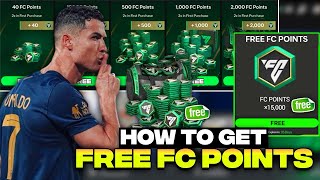 How To Get FREE FC POINTS in FC Mobile 24 [upl. by Nidnerb175]