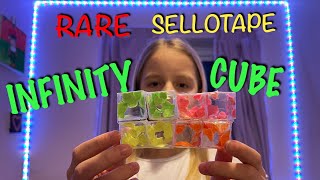 Rare Homemade DIY Sellotape Infinity Cube  How To Make Tutorial  Life Of Casey [upl. by Eldnar655]