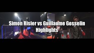 Simon Risler vs Guillaume Gosselin Debut Pro Highlights [upl. by Landan]