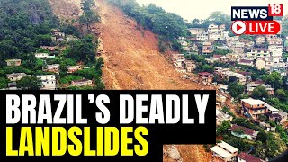 Brazil Mudslide News Live  Brazil Mudslide Kills 19 People  Brazil News LIVE  English News LIVE [upl. by Somar]