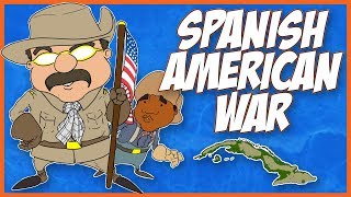 SpanishAmerican War  Animated History [upl. by Godewyn515]