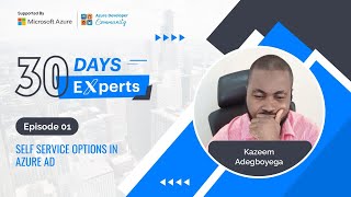 Kazeem Adegboyega  30 day 30 experts  Episode  1 [upl. by Earvin810]