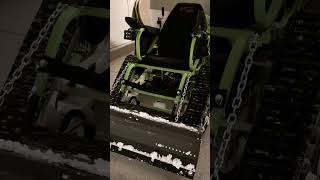 Conquer Winter Snow with Ease  Action TrackChair with Plow Attachment for Wheelchair Users [upl. by Acinor437]