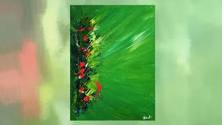 How to Paint Abstract Art with Acrylics amp Palette Knife [upl. by Lorenz]