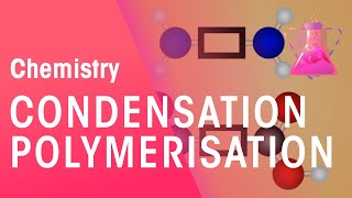 Condensation Polymerisation  Organic Chemistry  Chemistry  FuseSchool [upl. by Anitselec]