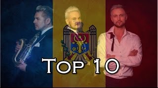 Top 10 Moldova in Eurovision 20002017 [upl. by Sorrows]