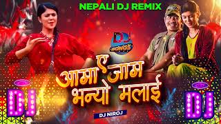 Nepali Dj Song 2081  A Aama Jam Bhaniyo Malai  Nepali Dj Remix 2081  Dj Niroj 30k Family Special [upl. by Solokin]