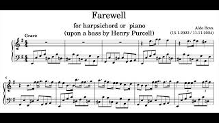 A Bova Farewell for harpsichord [upl. by Nailimixam]