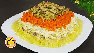 Салат Мімоза ПОНОВОМУ на Новорічний Стіл 2025  Mimosa Salad [upl. by Claudianus]