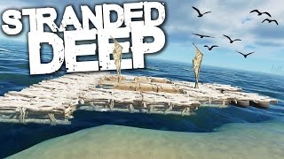 Stranded Deep  Survival Part 22  CARGO RAFT Experimental [upl. by Romito]