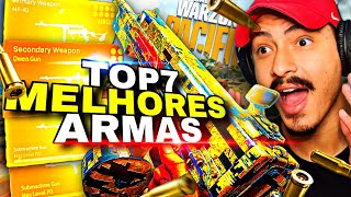 NOVO META ATUALIZADO 😈 TOP 7 MELHORES SMGS WARZONE amp REBIRTH [upl. by Ahsilram420]