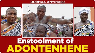 Enstoolment of Italian Borga as Dormaa Anyinasu Adontenhene  Nana Kyeremeh Yeboah [upl. by Nawram375]