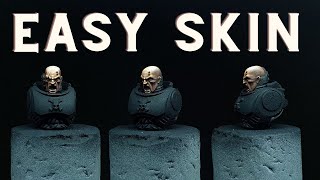 Quick and Easy realistic Light Skintone for Warhammer Caucasian skin in under 10 minutes [upl. by Aihcropal]