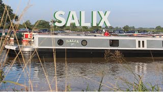 Launching Salix Our Latest 57 Foot Narrowboat  Knights Narrowboats [upl. by Yoo702]