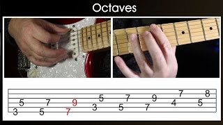 Octaves on guitar  what is an octave for guitar and how to play octaves [upl. by Tower156]