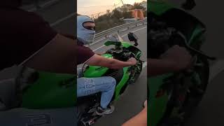 ZX10R CHORRY BIKE COHER PAKED GY ALLINE VLOGE  DHARMIKFLATHY5 [upl. by Nagaek]