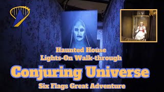 Conjuring Universe Haunt Tour  Fright Fest Extreme Six Flags Great Adventure [upl. by Naehs]