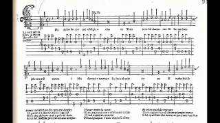 B Tromboncino Che debo far Franciscus Bossinensis Venezia1509 [upl. by Anavlys]