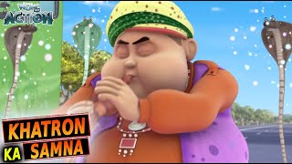 Vir The Robot Boy  Khatron Ka Samna  98  Hindi Cartoons For Kids  WowKidz Action animation [upl. by Ellertnom]