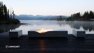 You Deserve a Fire Feature Not a Fire Pit  Lumacast [upl. by Eannej208]