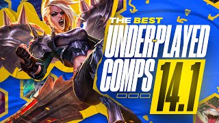 Best Underplayed Comps to Climb with on Patch 141  TFT Set 10 Guide [upl. by Irret]