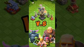 Monolith vs All 1 troop pt1 coc battlegame clashofclans supercell shortsvideo shorts [upl. by Hatch]