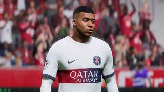 LOSC Lille vs PSG 🏟️ LIGUE 1 🇫🇷 J16 🏆 EAFC24 🎮 [upl. by Addiego369]