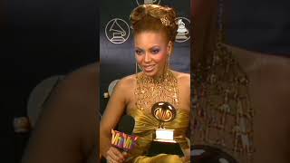 Beyoncé On Performing With Prince amp Five Wins At The 2004 GRAMMYs  GRAMMY Red Carpet Flashback [upl. by Natalia]