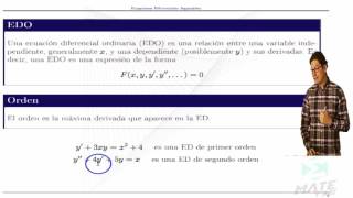 Ecuación diferencial orden solución general y solución particular [upl. by Hacceber]