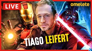 STAR WARS MARVEL E NERDICE COM TIAGO LEIFERT  MULTIVERSO OMELETE  LIVE FiqueEmCasa Comigo [upl. by Walcoff]