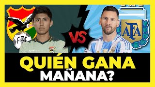 Análisis y Predicción Bolivia vs Argentina  Fecha 10 Eliminatorias Mundial 2026 🇧🇴🇦🇷🏆 [upl. by Avner]