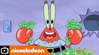 SpongeBob SquarePants  Safe Desposit Mr Krabs  Nickelodeon UK [upl. by Aibun]